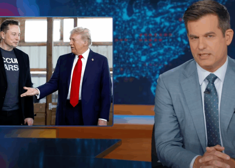 Os pontos de 'Daily Show', mancos, a maneira que Trump poderia se vingar de Elon Musk