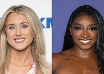 Riley Gaines faz jab em Simone enquanto anuncia a gravidez
