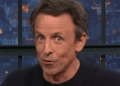 Seth Meyers tem resposta perfeita à Bomb da Casa Branca de Trump