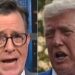 Stephen Colbert Spots Momento exato Trump foi 'tão projetado'