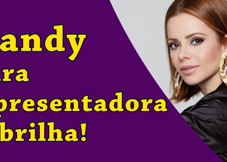 Sandy vira apresentadora e brilha!