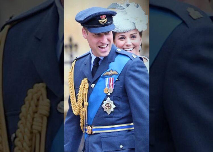 WATCH: Prince William can’t contain his laughter during RAF Centenary service in 2018