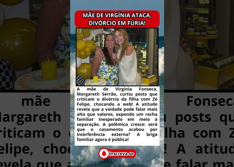 ESCÂNDALO! Mãe de Virgínia Fonseca Curte Posts ATACANDO Zé Felipe e POLÊMICA EXPLODE!