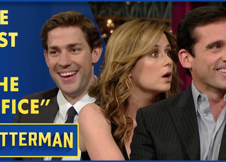 The Best Of “The Office” Stars | David Letterman