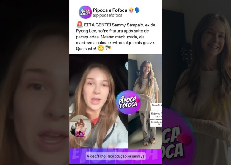 Sammy Sampaio Sofre Acidente de Paraquedas 😳 #noticias #fofocas
