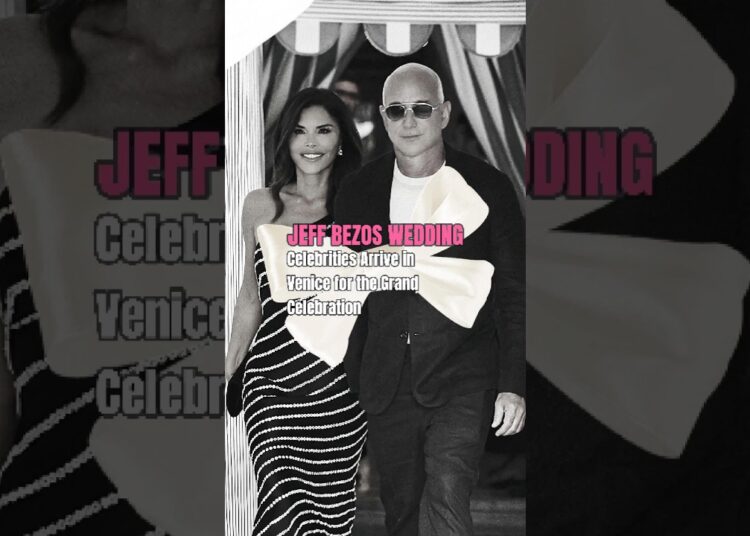 Celebrities Arrive in Venice for the Grand Celebration