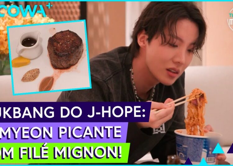 Após o show, J-Hope do BTS saboreia sua combinação favorita! | The Manager Ep 352 | KOCOWA+ [PT-BR]