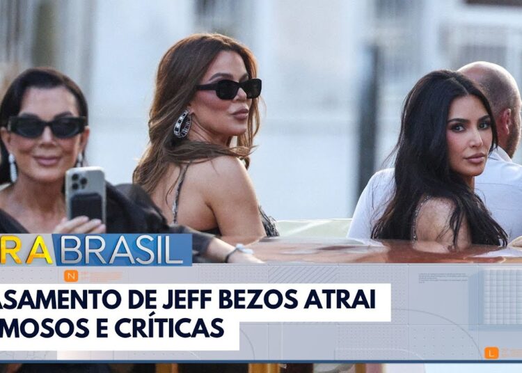 Casamento de Jeff Bezos atrai famosos e críticas | Bora Brasil