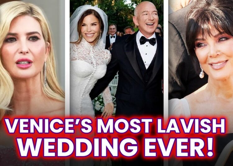Jeff Bezos and Lauren Sánchez’s $50 Million Venice Wedding: Luxury, Stars, and Protests |⭐ OSSA