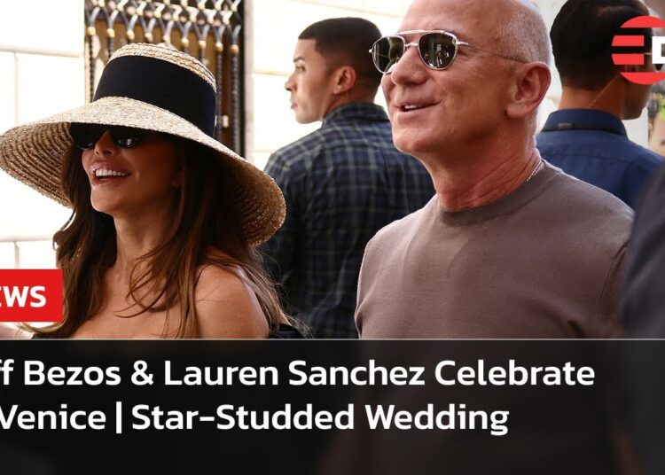 Jeff Bezos & Lauren Sanchez Celebrate in Venice | Star-Studded Wedding | AA15