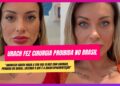 Andressa Urach muda a cor dos olhos, cirurgia é proibida no Brasil