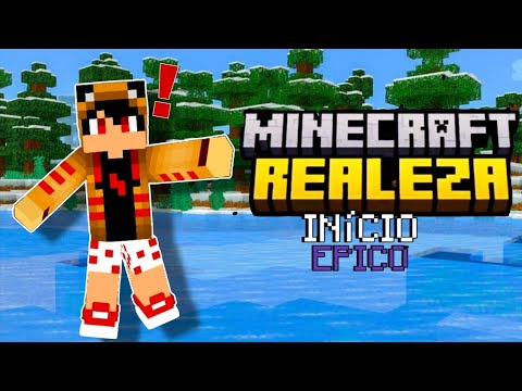 🔥 O MELHOR INÍCIO de Todos! | Ep.1 – Minecraft REALEZA (0.15.10) #mcpe #atosluna #series #ghoststeam