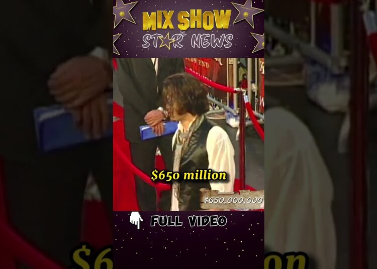 How Johnny Depp spent $650 million and went BROKEN? Watch full on @MixShowStarNews #johnnydepp