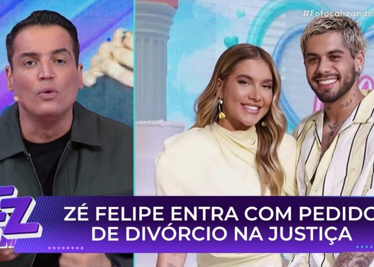 Zé Felipe entra com pedido de divórcio com Virginia na justiça | Fofocalizando 26/06/25