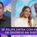 Zé Felipe entra com pedido de divórcio com Virginia na justiça | Fofocalizando 26/06/25