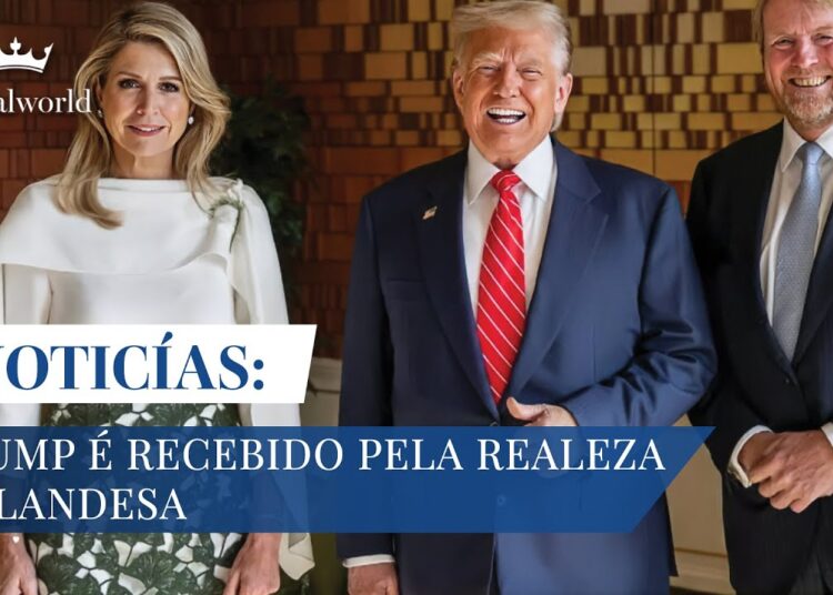 Trump é recebido pela realeza holandesa | Últimas Notícias