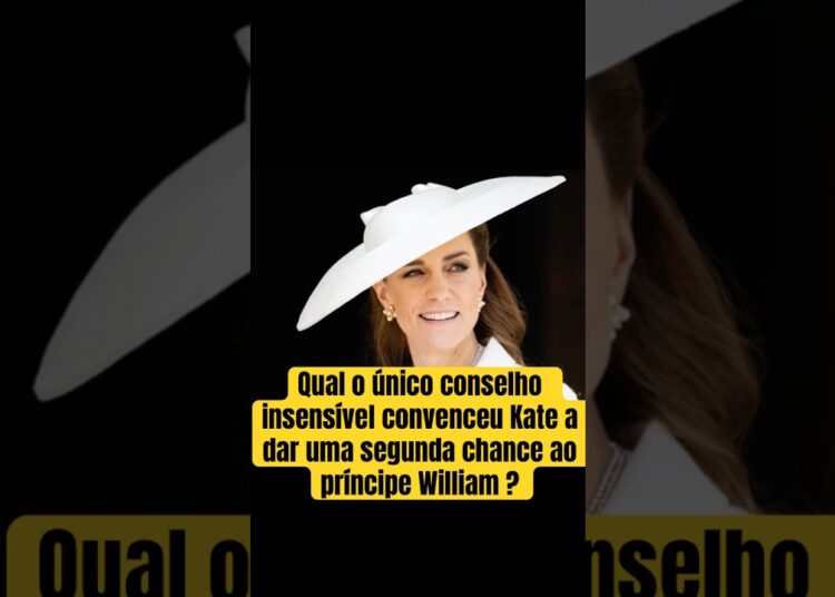 Como um único conselho insensível convenceu #kate a dar uma segunda chance ao #principewilliam ?