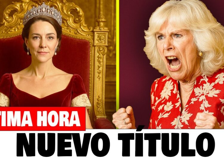 Kate Middleton asume el trono mientras Camila es despojada de su título real