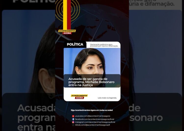 😱 Michelle Bolsonaro processa apresentadora após acusação polêmica!