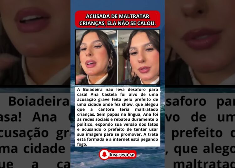NÃO TENTE ME USAR ANA CASTELA BATE DE FRENTE COM PREFEITO