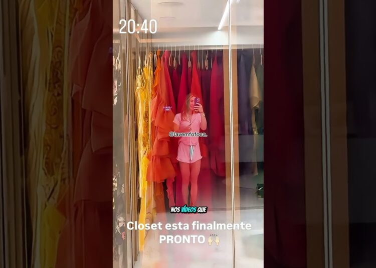 Virginia Fonseca transforma closet em loja de grife e choca seguidores! #fofocas #celebridades