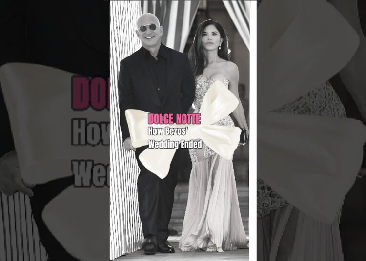 Inside Jeff and Lauren Bezos’ Pajama Party.