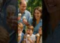 Prince William & Kate Summer Fun with Kids 🍦 #shorts