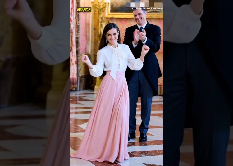 Queen Letizia viral dance #letizia #shorts #royalfamily