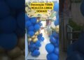 DECORAÇÃO LUXO TEMA REALEZA DO DAVI LUCCA #SHORTS