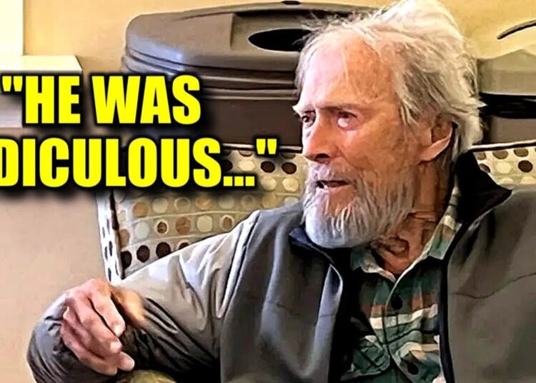 The Seven Actors Clint Eastwood Defined as Enemies at 95 Years Old