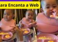 Gracinha à Mesa: A Fofura de Clara na Sua Primeira Refeição Encanta a Web  Famosos & Notícias🌟📲