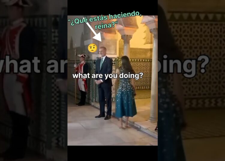 🌀🤦king Felipe Stop queen Letizia❤️ royal family of Spain#king#stop#queem#
