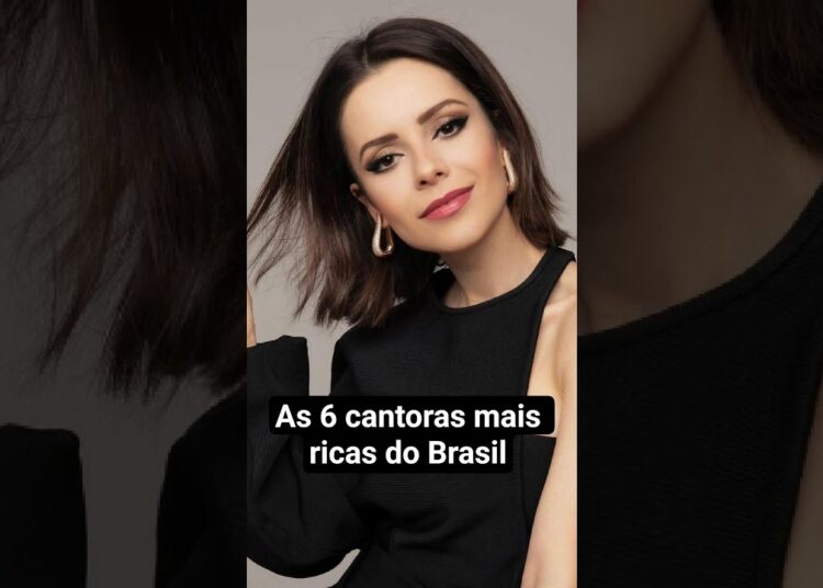 As 6 cantoras mais ricas do Brasil!!  #sandy #ivetesangalo #mariliamendonça #anitta #curiosidades