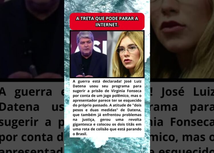 QUER PRENDER VIRGINIA DATENA ATACA INFLUENCIADORA, MAS TEM PASSADO CONDENADO
