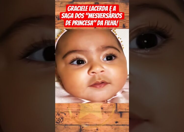Graciele comemora o sexto mês da filha, clara #famosos #fofocas