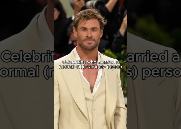Famous Stars Who Fell In Love With Non-Famous Partners! #shorts
