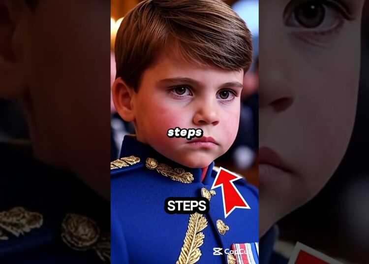 “Prince Louis Shines Bright in Surprise Royal Wedding Appearance!” #princelouis #ukroyals
