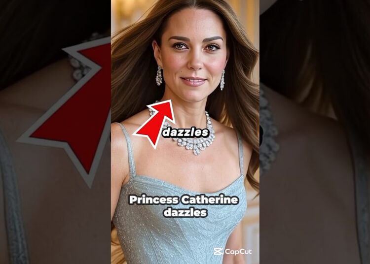Catherine STUNS the World Wearing Royal Family’s Most Priceless Jewels! 👑🔥 #shorts #catherine