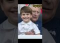 prince louis sitting on lap of his grandfather #britishroyalfamily #princelu #princelouis #charles