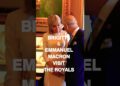 Brigitte & Emmanuel Macron Visit the Royals