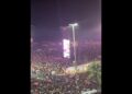 The crowd for Lady Gaga’s concert at Copacabana Beach in Rio de Janeiro