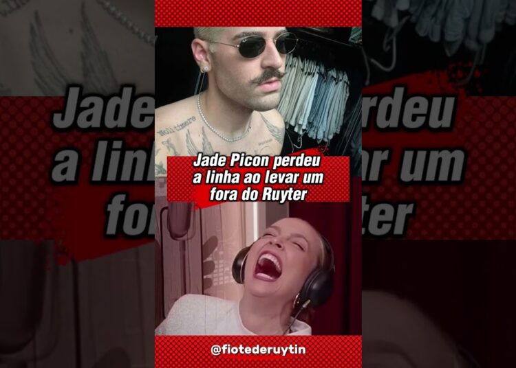 JADE PICON LEVOU UM FORA DO RUYTER. #ruyter #ruyterpoubel #fofoca #fofocas