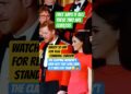 WATCH TO END TO SEE SUPER DIRTY LOOK🙄🤣#PRINCEHARRY & MEGHAN GOT. STANDING OVATION GONE WRONG#SHORTS