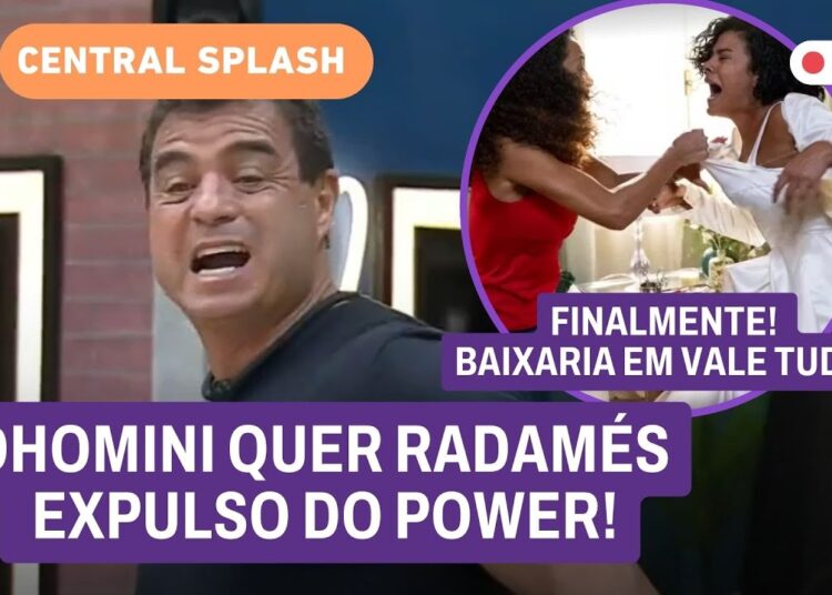 🔴Dhomini diz que quase APANHOU de Radamés! Melhor cena de Vale Tudo; Chico volta e ex-BBB ao vivo!
