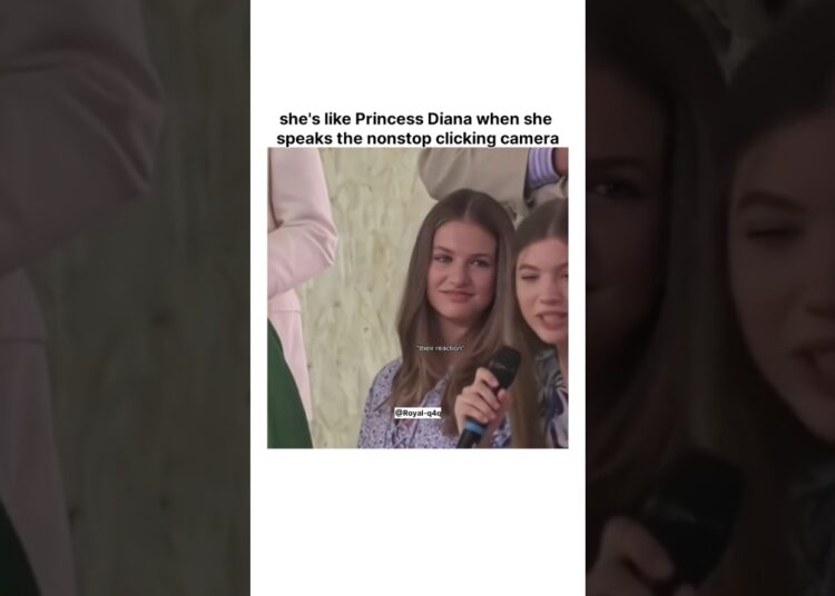 infanta Sofia is like princess Diana…