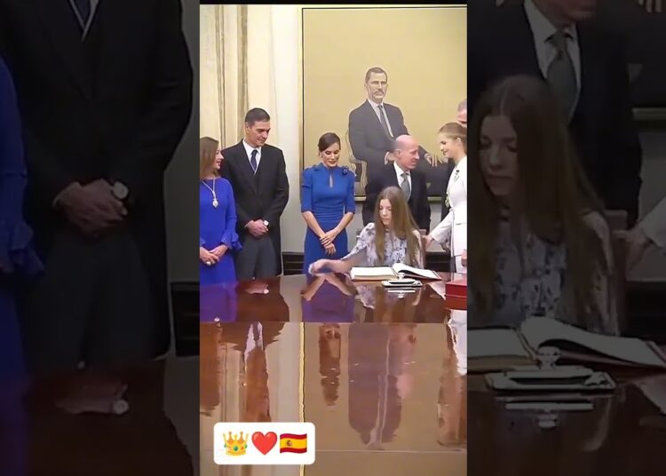 Spain love royalfamily happy moment🇪🇦👑❤#ytshorts #shorts #royalfamily #love #happy #moment #spain