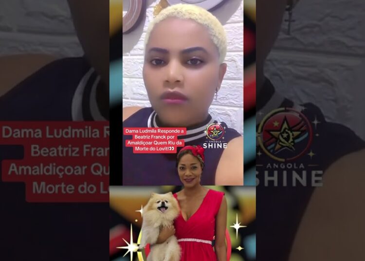 Dama ludmila responde Beatriz frank. #angola #nethnahara #noticias #fofocas