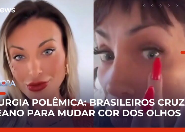 Cirurgia para mudar a cor dos olhos vira febre entre famosos, mas é proibida no Brasil | #TanaHora