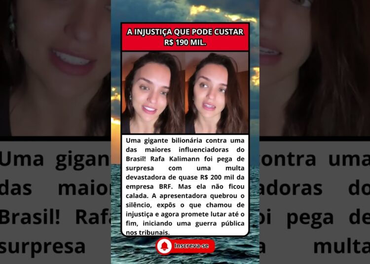RAFA KALIMANN DECLARA GUERRA CONTRA GIGANTE BILIONÁRIA APÓS MULTA!