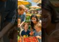 Prince Harry, Son & Daughter at the Summer Market #Archie #royal #lilibet #princeharry #love #family